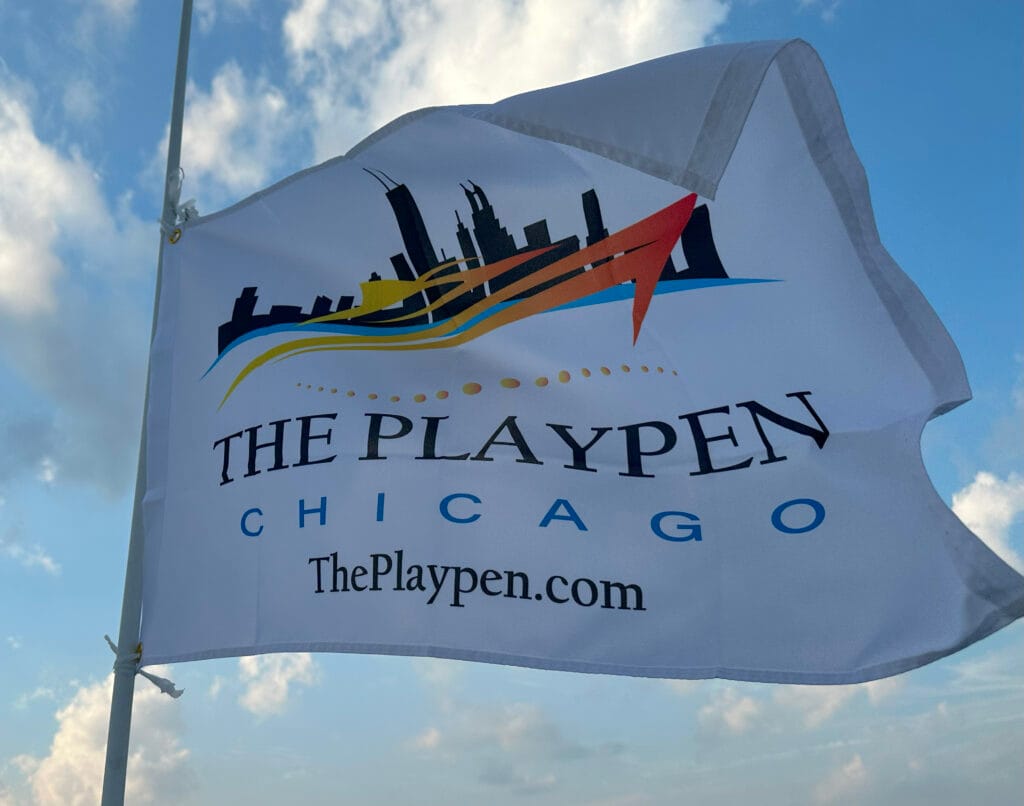 The Playpen Chicago Flag